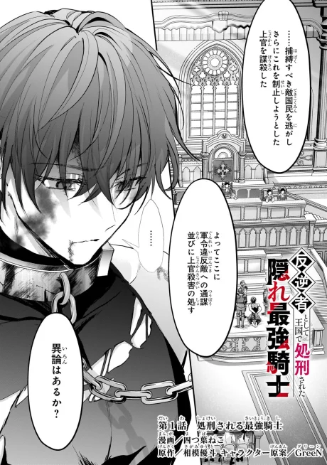 Hangyakusha to Shite Oukoku de Shokei Sareta Kakure Saikyou Kishi